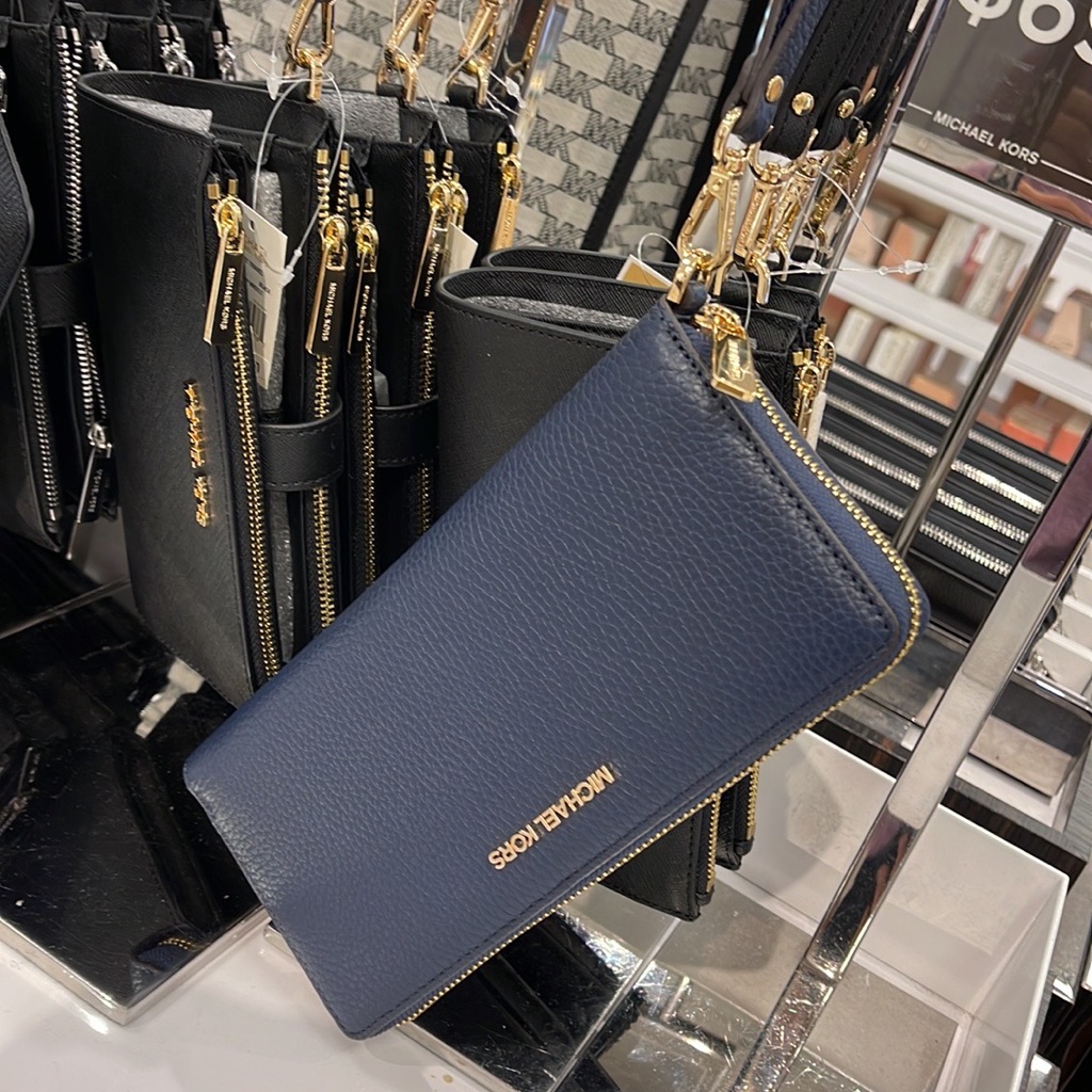 Michael Kors Jet Set Travel Large Travel Continental Navy